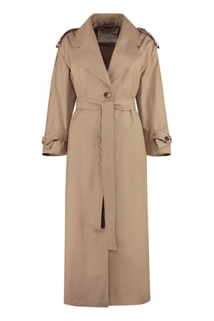 The Cube - Qtrench gabardine trench coat-0